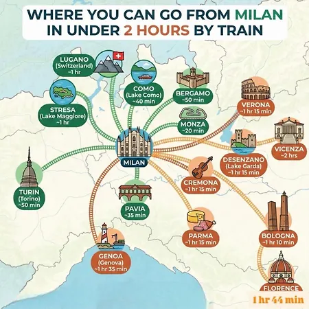 Edolo#28 - Vicino Metro E Stazione * Milão