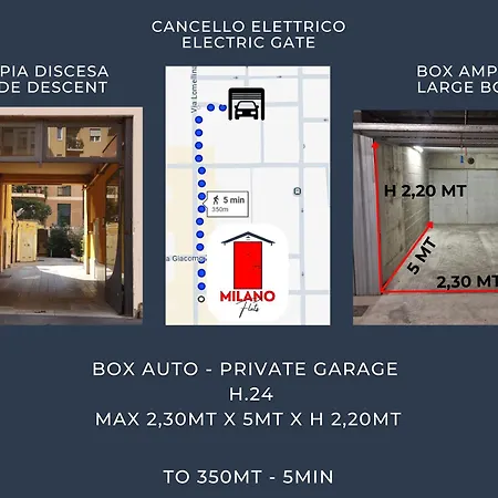 Lejlighed M4 - Private Garage - Linate Airport - Self Checkin - Lomellina - Milanoflats