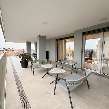 Luxury With Panoramic Terrace And Skyline View מילאנו