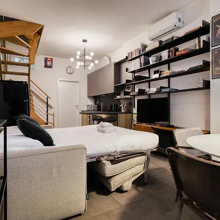 Apartamento Just Urban - Design Loft 2 Bathrooms And Balcony - 9 Min M4 Duomo
