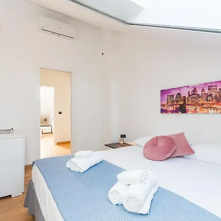 Romantic Navigli Attic Free Garage 255 X 520 Cm 公寓