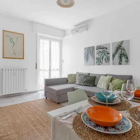 Apartament Casa Sibilla - Balcony Apartment, 7min Linate & Arena, Fast Wifi Mediolan