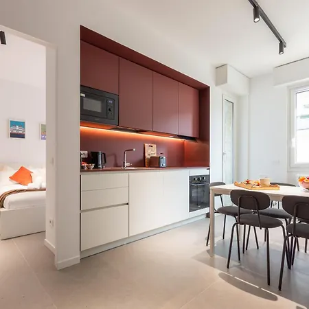 San Siro Red Flat - Vicino Stadio, Metro, Fiera Milanocity, Citylife Apartment Milan