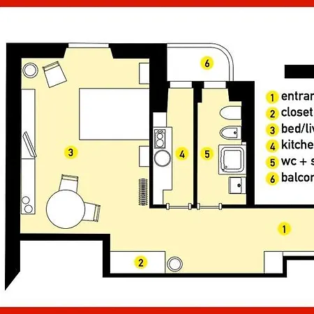 Apartamento Abchouse Sant'agostino