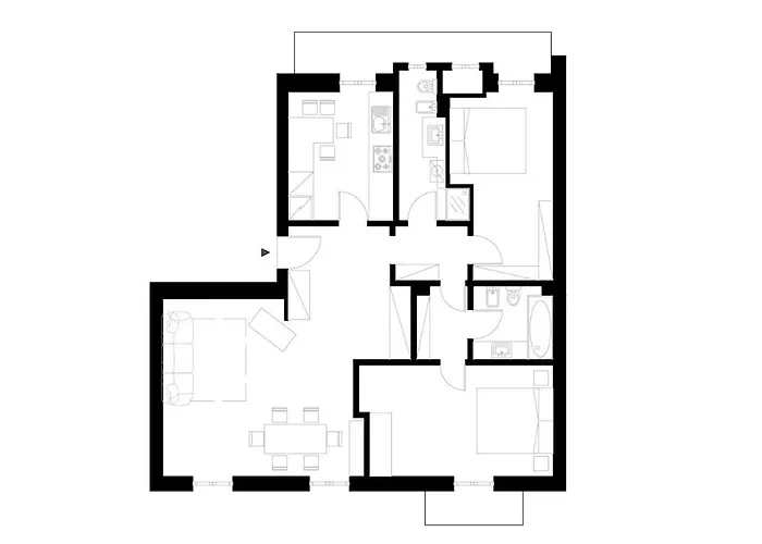 Two-bedroom Near Corso Indipendenza *