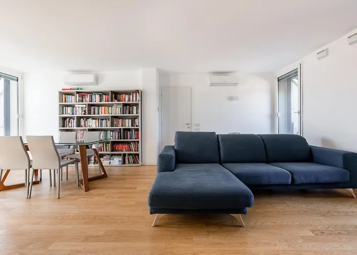Modern With Terrace, Wifi & Ac 公寓 米兰