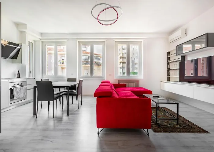 Guesthost - Garibaldi & Gae Aulenti Modern With Private Parking! Apartament Mediolan