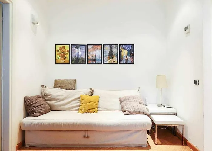 Sv18c -charming Modern Flat S. Ambrogio * 밀라노