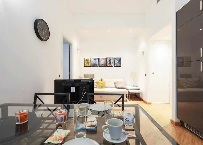 Sv18c -charming Modern Flat S. Ambrogio 아파트 밀라노