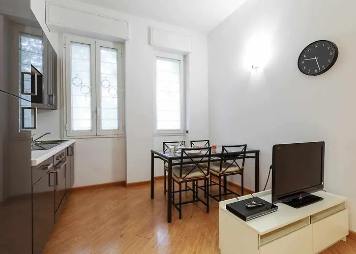 Sv18c -charming Modern Flat S. Ambrogio 아파트 *