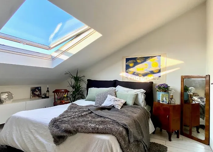Attic 9th Floor With 2 Terrace In Center Brera With Amazing View * 밀라노