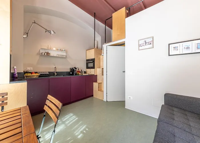 Lägenhet Xenia - Accogliente Pied-a-terre Sui Navigli *
