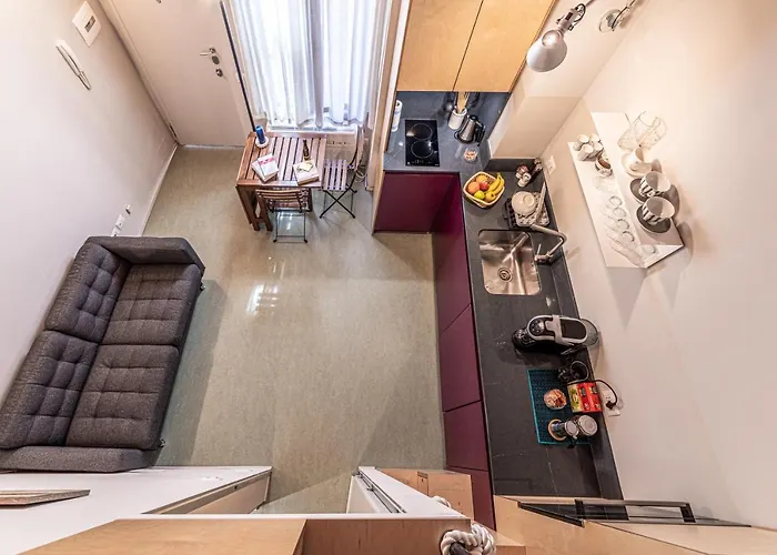 Lägenhet Xenia - Accogliente Pied-a-terre Sui Navigli