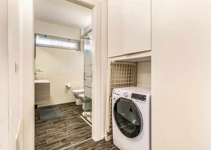 San Siro Con Garage Privato Apartman Milánó