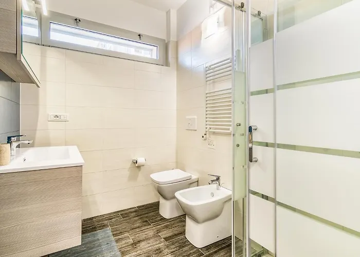 San Siro Con Garage Privato Apartman Milánó