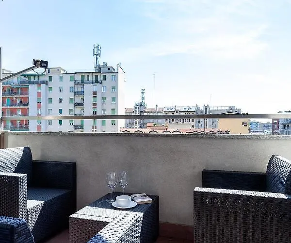 Apartment Stazione - Ariel - Luminoso Con Terrazzo Fino A 6 Posti Letto *