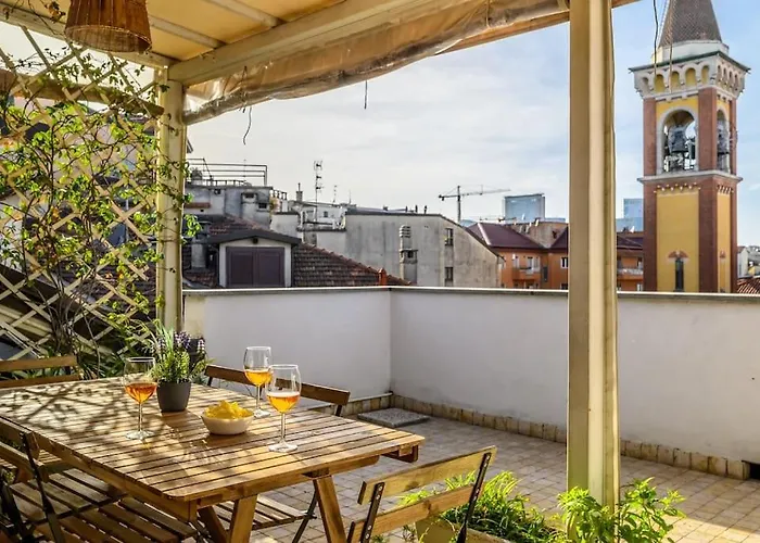 Buenos Aires' Nest - 10 Minutes From Duomo With Terrace * Milánó