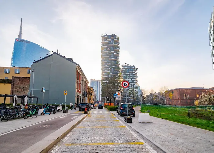 公寓 The Skyline Loft - Bosco Verticale Area *