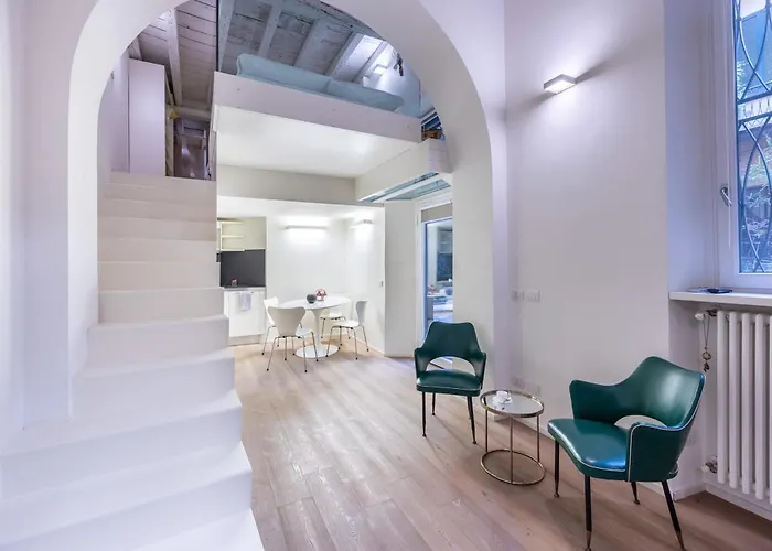 Apartmán Luxury Duplex Flat With Sauna Few Steps From Duomo Milán