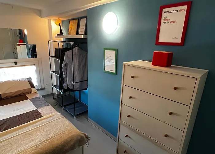 公寓 Ampio Loft Su Due Livelli Con Giardino 米兰