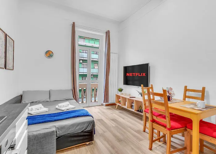 Ellebnb - Wifi, Netflix E Metro M2 A 100 Metri Apartament Mediolan