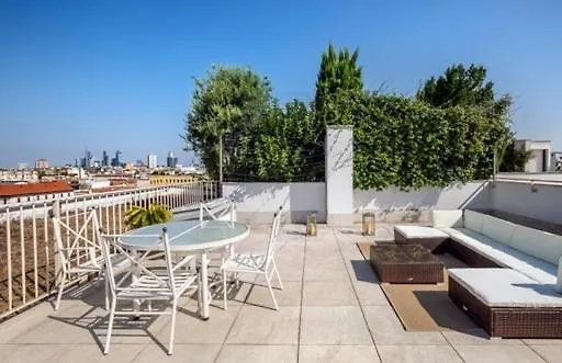 Panoramic Luxury Penthouse 6 People 아파트 밀라노