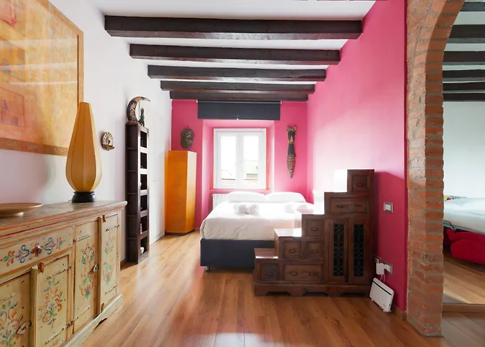 아파트 Colonne Di San Lorenzo - Colorful Apartment! 밀라노