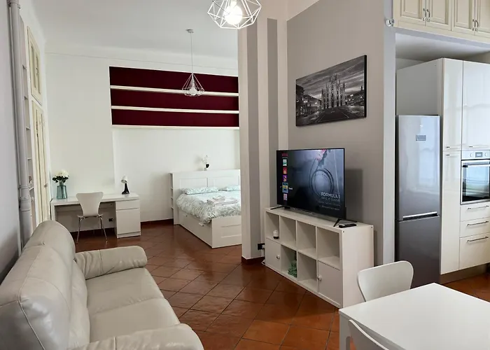 Ponthouse: Navigli, Iulm, Romolo 아파트