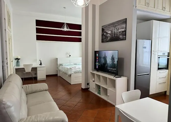 Ponthouse: Navigli, Iulm, Romolo 아파트 밀라노