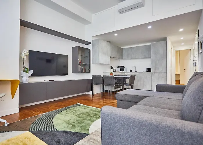 Moderno Trilocale Moscova Brera Lägenhet Milano