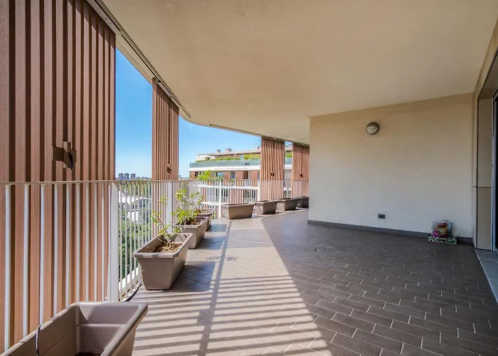 Penthouse Terrace Piranesi 4pax Wifi 米兰