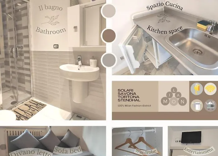 Lejlighed Flat In Tortona Navigli M4 Foppa Fashion Design District Milano