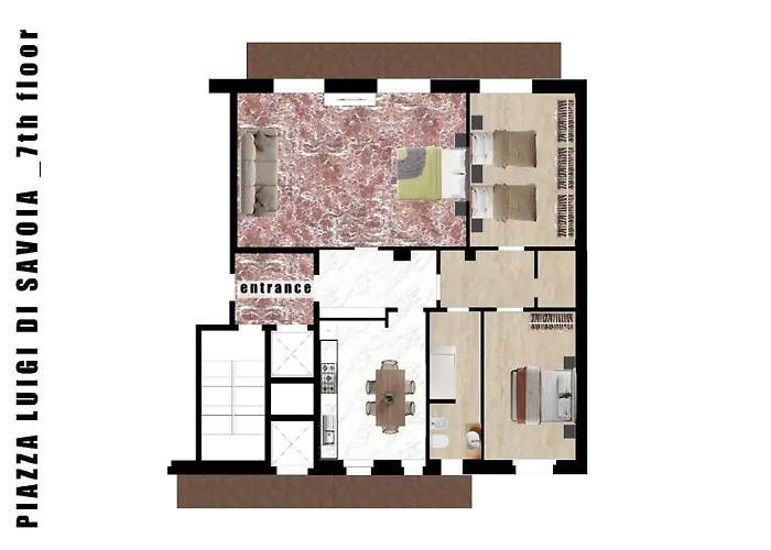 Urban Elegance Station W/private Garage Apartment Milan