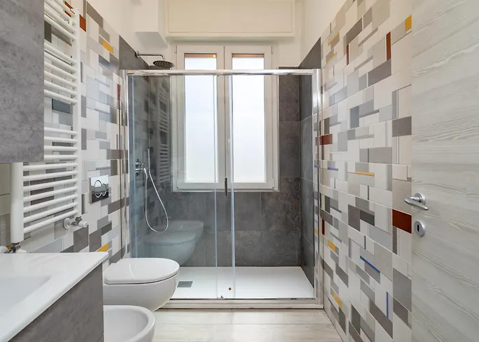 Apartmán Modern 2br With Private Balcony, Steps To Metro Milán