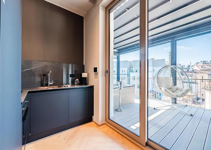 Terrazza Con Jacuzzi E Vista Iconica Sul Duomo Milánó
