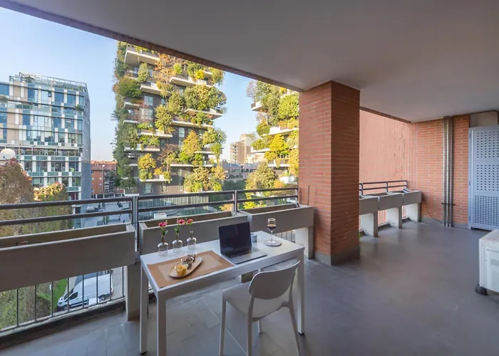 Modern Oasis Opposite Bosco Verticale 公寓 *