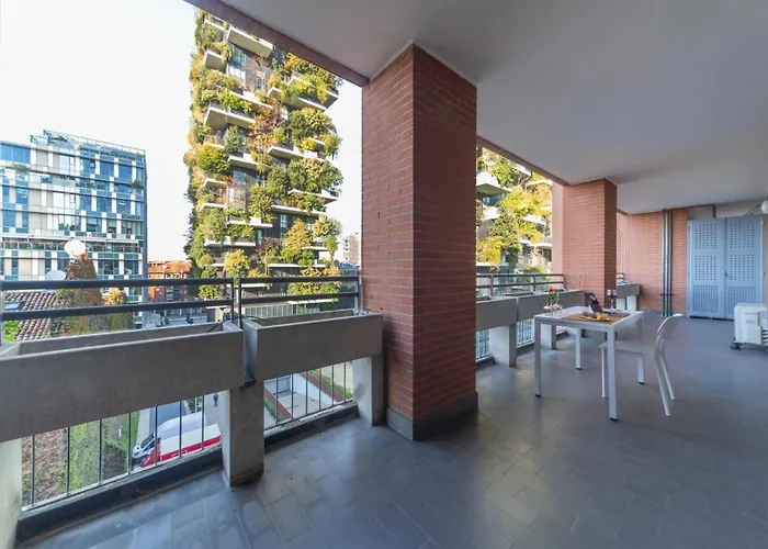 公寓 Modern Oasis Opposite Bosco Verticale 米兰