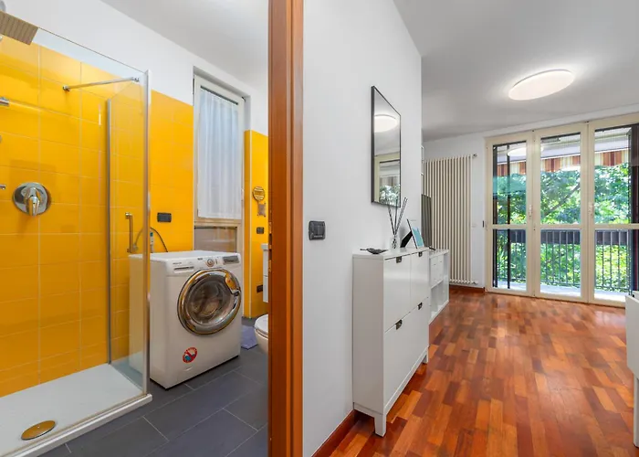 Free Private Parking - 5min To Metro - Balcony - Quiet Milaan