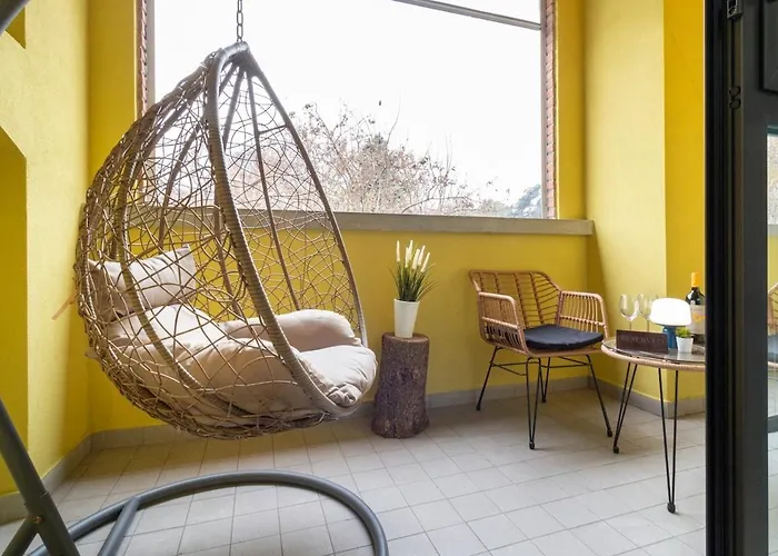 Daire Luxapartment - Park View - Patio - Parking