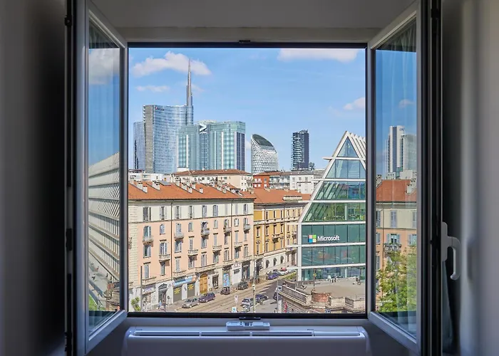 Attico Luminoso E Panoramico In Moscova Garibaldi Milán