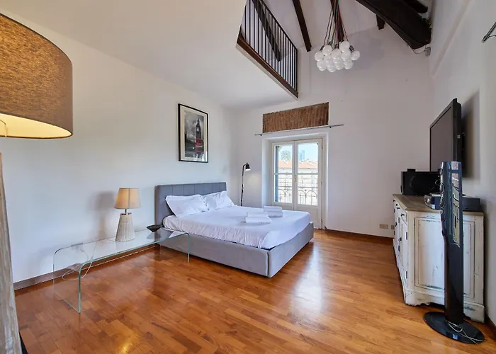 Apartmán Attico Luminoso E Panoramico In Moscova Garibaldi *