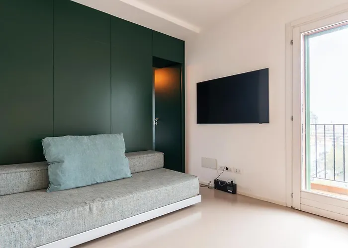 Bilocale Design Con Terrazza - De Angeli Apartman Milánó