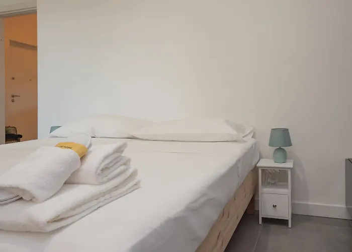 Apartman San Siro - Modern & Stylish 3 Bedroom With 2 Balconies Lotto Mm1-mm5 By Rentopolis Milánó