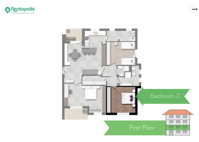 Apartman San Siro - Modern & Stylish 3 Bedroom With 2 Balconies Lotto Mm1-mm5 By Rentopolis