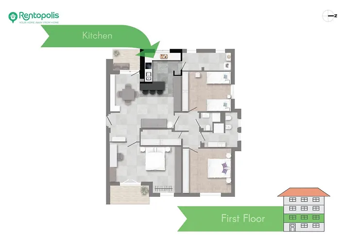 San Siro - Modern & Stylish 3 Bedroom With 2 Balconies Lotto Mm1-mm5 By Rentopolis Apartman Milánó