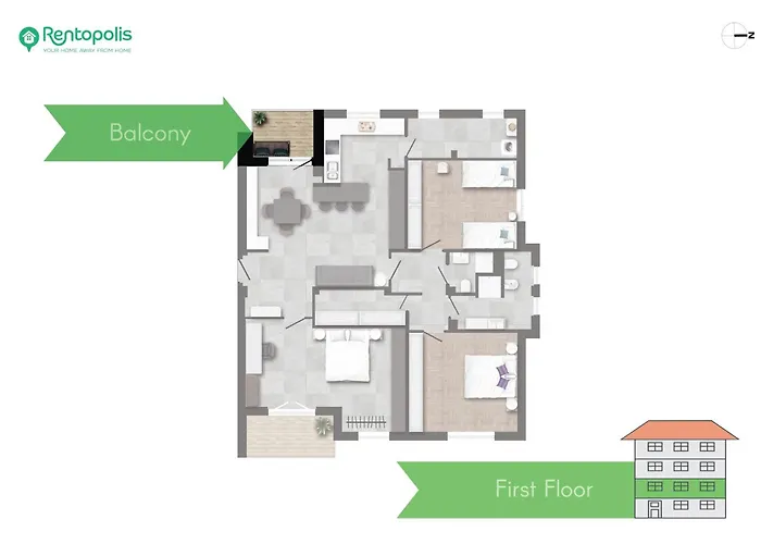 Apartman San Siro - Modern & Stylish 3 Bedroom With 2 Balconies Lotto Mm1-mm5 By Rentopolis Milánó
