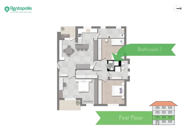 San Siro - Modern & Stylish 3 Bedroom With 2 Balconies Lotto Mm1-mm5 By Rentopolis Apartman *