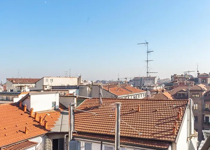 Repubblica-stazione Big House Skyline View 4 Pax Check In H24 Апартаменты Милан