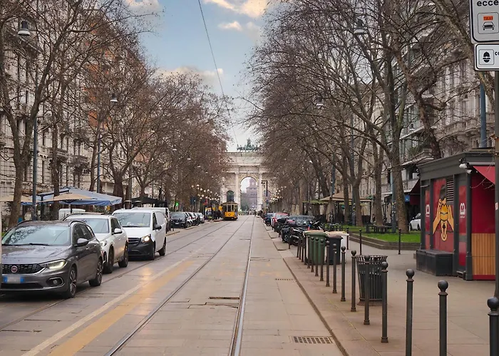 Arco Della Pace Charming شقة *