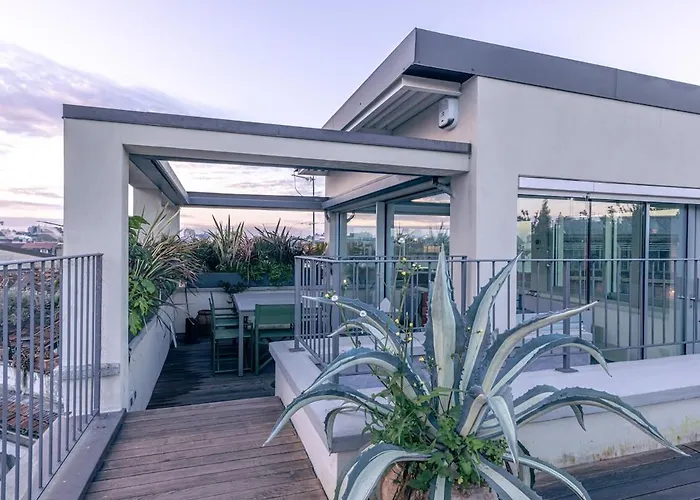Moscova Elegance And Modern Design With Rooftop Apartmán *